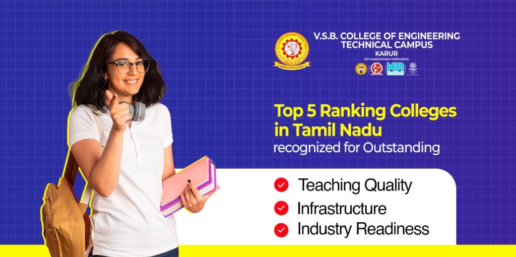 Top 5 Ranking Colleges in Tamil Nadu | VSB Karur